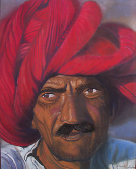 Un homme au Rajasthan