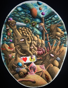 Portrait o an anonymous being.