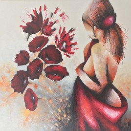 La femme au coquelicot