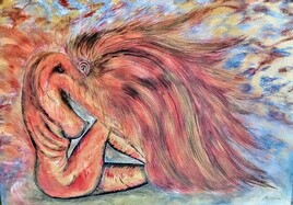 Corps recroquevillé