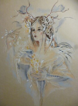 Mother-of-pearl Feathers