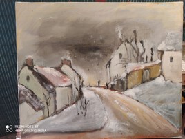 Auvers-sur-Oise en Hiver