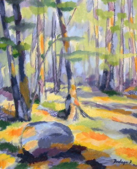 entr&eacute;e de sous-bois