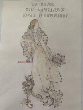 La Dame Aux Camélias Sarah Bernhardt