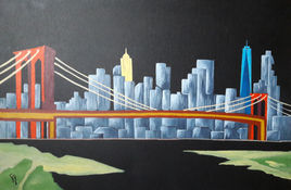 Brooklyn Bridge et Manhattan