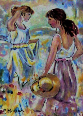 Jeunes filles en fleurs