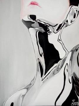 Sweet Metal Woman by EFART: Elkechai Fay&ccedil;al ART