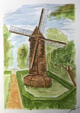 moulin de Cassel (flandres françaises)
