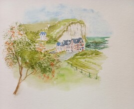 la falaise le Catelier