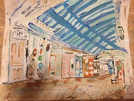 route souk kairouan Tunisie