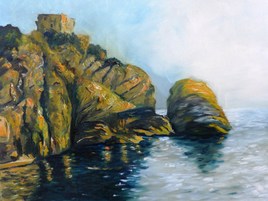 COUCHER DE SOLEIL SUR LES CALANQUES