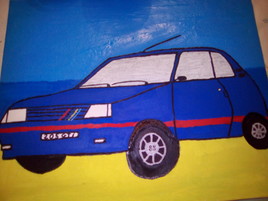 205 Gti(bleu)