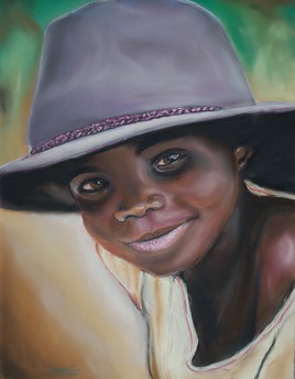 Jeune Sénégalais au chapeau