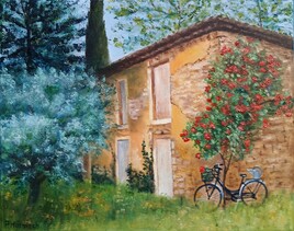 La grange et le v&eacute;lo