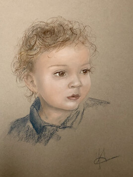 Portrait pastel