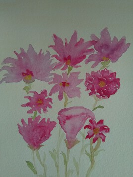 Fleurs à la recherche d'un bouquet