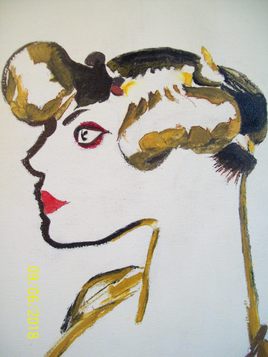 Détail VENTE 150 Euors de Tableau de KUPKA Copie trés fidèle dit "La Vache"