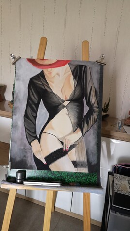 La femme au chapeau rouge