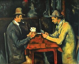 Les joueurs de cartes de Paul Césanne