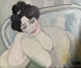 Interprétation de la femme de Frantizek Kupka