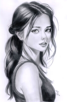 portrait d'une jeune fille