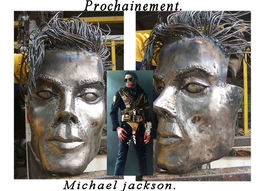 Visage terminer de la staute grandeur nature