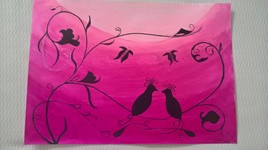 Les oiseaux amoureux