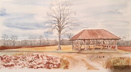 Allmend Hutte pr&egrave;s d'Osthouse (67)