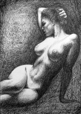 Nu, pose classique
