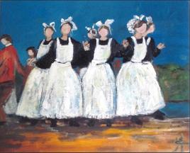 Danseuses bretonnes
