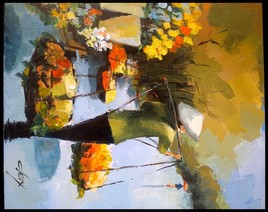 march&eacute; aux fleurs