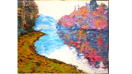 Bord de Seine (d'après Monet)