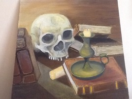 Vanit&eacute; aux bougies