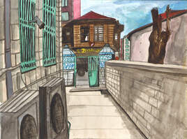 En passant &agrave; c&ocirc;t&eacute; de la mosqu&eacute;e