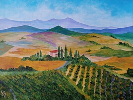 Paysage de Toscane