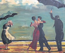 The singing Butler de Vettriano