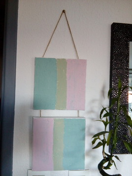 M&eacute;langes de peinture acrylique