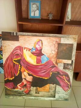 Tableaux d'art la danse des revenants