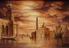 Venise - La Dogana et San Giorgio