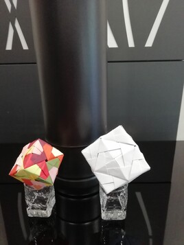 Cubes modulaires en origami