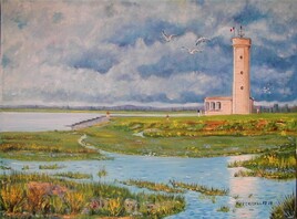 APRES L'ORAGE huile 46x55