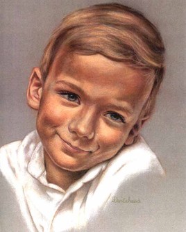 Portrait au pastel