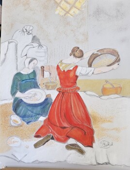 Les cribleuses de bl&eacute;.