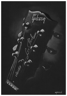 Tête de guitare Gibson Les Paul