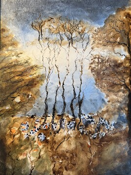 La nature c&eacute;l&egrave;bre la lumi&egrave;re du soir.