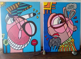 Le D&eacute;tective et le Lapin &agrave; Barbe