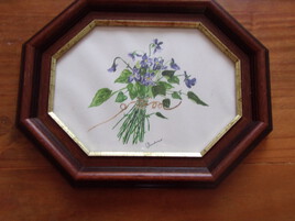 un bouquet de violette