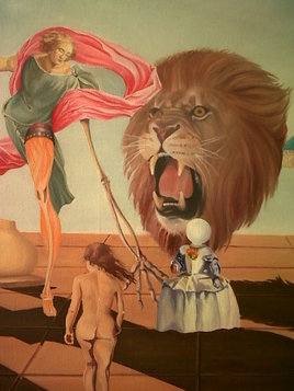 D&eacute;tail Trait&eacute; d'Espagne - Tryptique droit