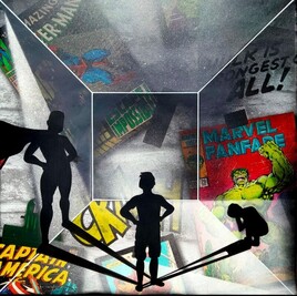 Je suis un super héro.