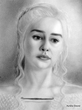 Portrait Daenerys game of thrones